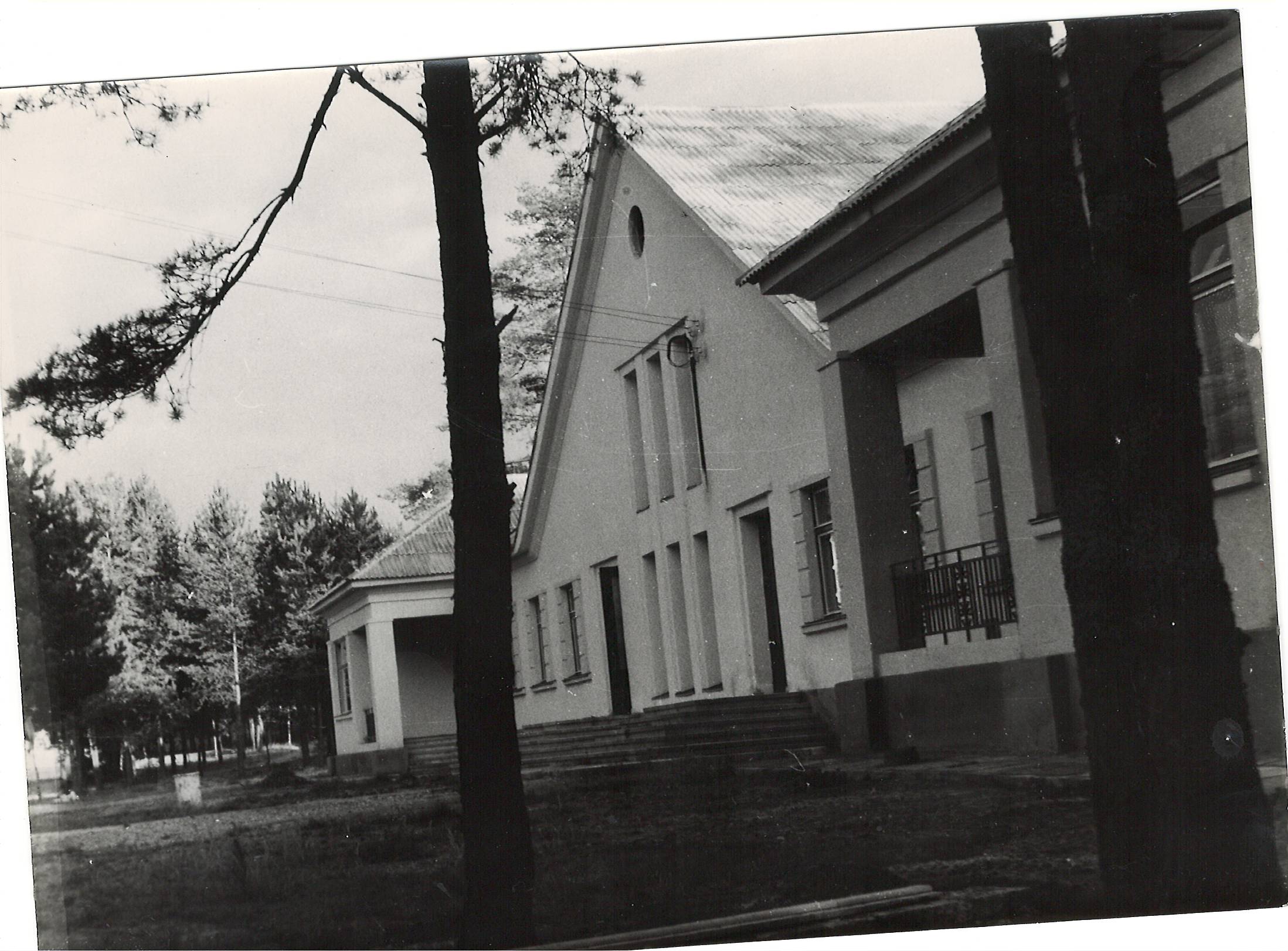 Kačerginės vaikų sanatorija-pagrindinis pastatas-1963m